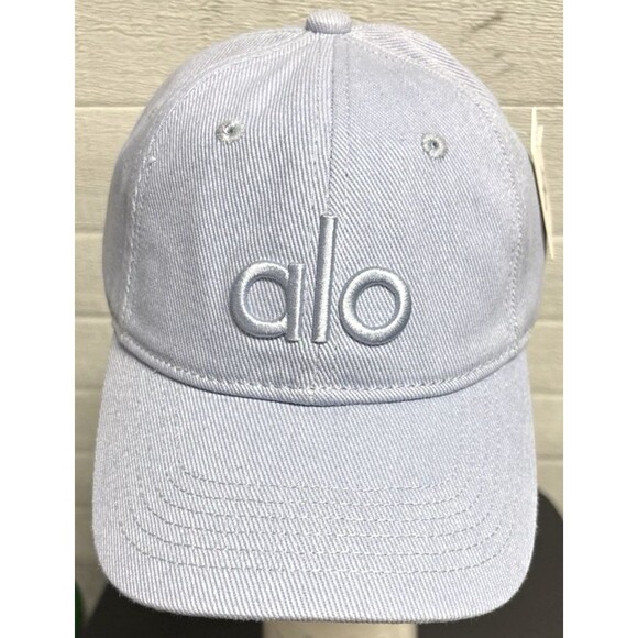 alo Accessories - ALO YOGA Light Blue Baseball Cap Snap Back Adjustable Unisex NWT